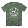 He Left the 99 Shirt – Luke 15:3–7 Christian Sheep T-Shirt